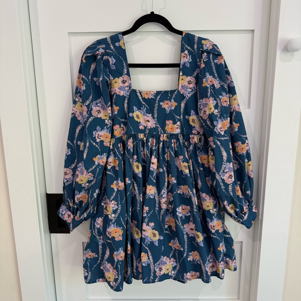 LoveShackFancy Eaton Floral Mini Babydoll
Dress Pockets Size 2